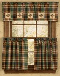 Curtains for cottages - a permanent attribute of home comfort