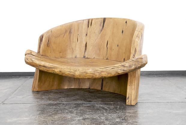 We make furniture from a tree with our own hands