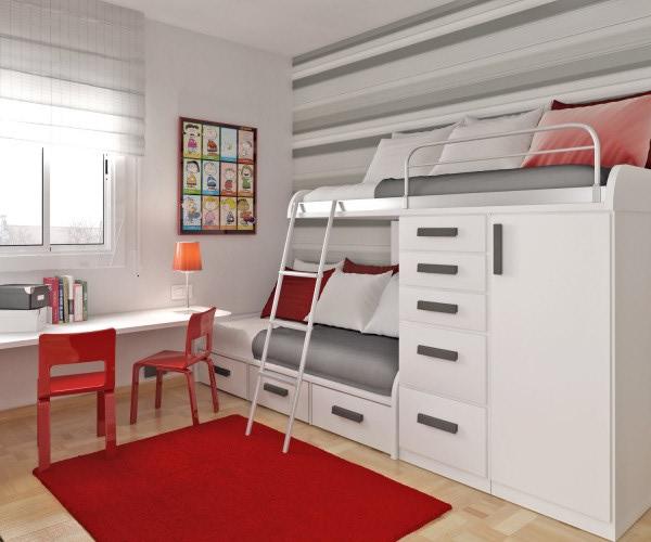 Bunk beds for teens - advantages and disadvantages