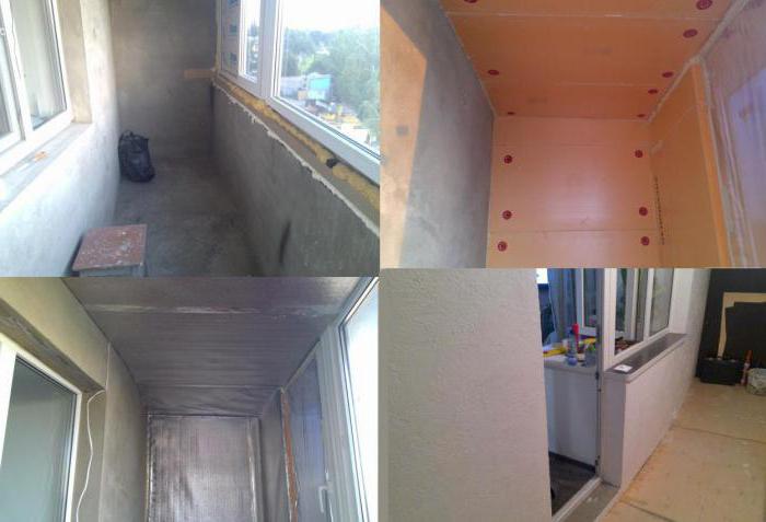 How and what to insulate the balcony inside with your own hands