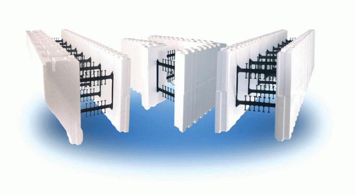 Formwork made of expanded polystyrene