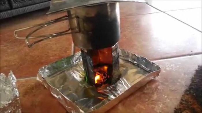 stove for a hammock 
