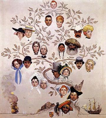 We remember the native sources: how to make a family tree with your own hands