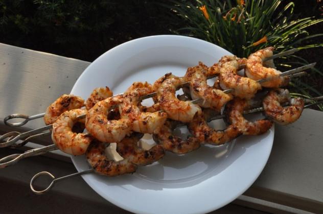 Shrimp on the grill is a real temptation