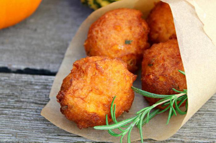 Fritters from patisson: recipes