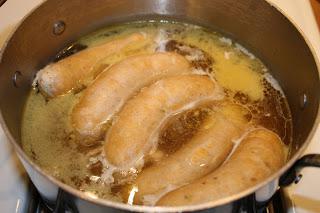 Cooked sausage at home: step by step cooking recipe