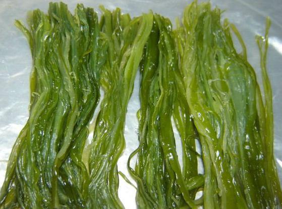 Algae chuka. Necessary for health food product