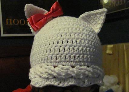 How does a cat's cap fit? Step-by-step instruction on knitting hats with cat's ears