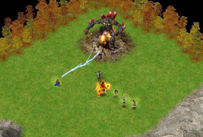 Age of Mythology: cheats of all directions