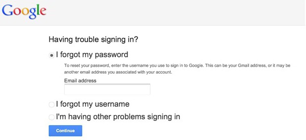 How can I change my password in Google? Changing and recovering the password from a Google Account