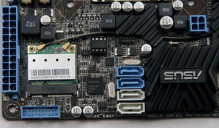 Motherboard Asus P8H67: specifications and reviews