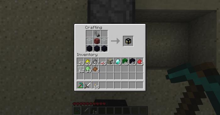 Details on how to make a lighter in the "Maincrafter"