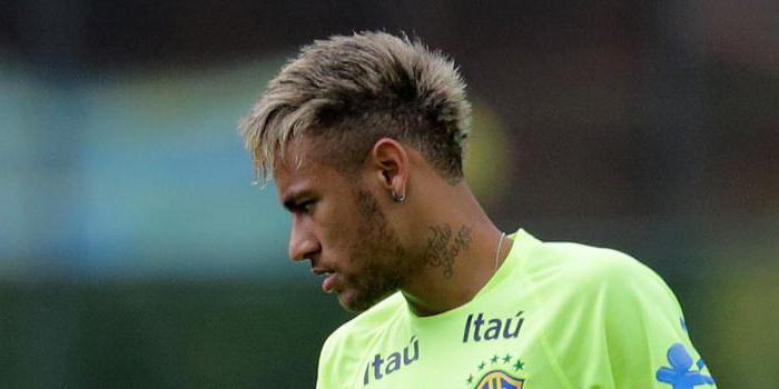 Fashionable hairstyles of football players