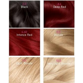 Palette of hair colors "Garnier": the choice of perfection