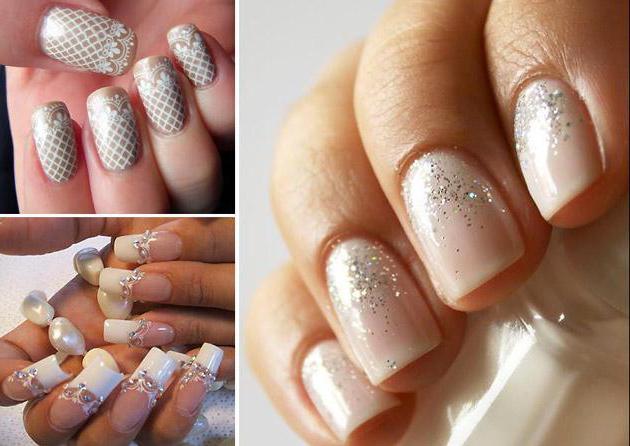 Wedding french manicure: interesting ideas, options and recommendations