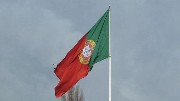 What does the flag of Portugal look like?