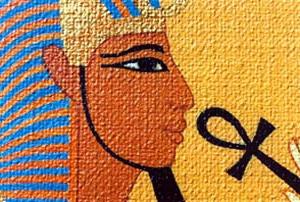 Mysterious Ancient Egypt. Painting and architecture - what is the relationship?