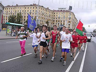 Athletics in Belarus. Origin and development