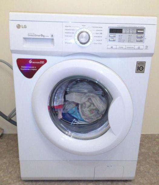 Washing machine LG E10B8ND: reviews, instructions, specs, photo