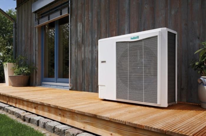 heat pump for home heating