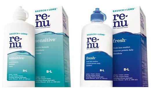Renu - a solution for lenses from the company Bausch & Lomb